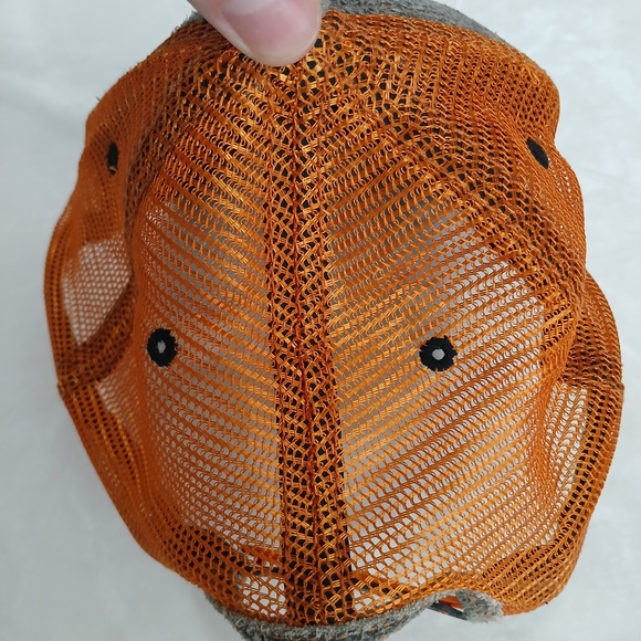 Gray and Orange Cap - Picture 2 of 6